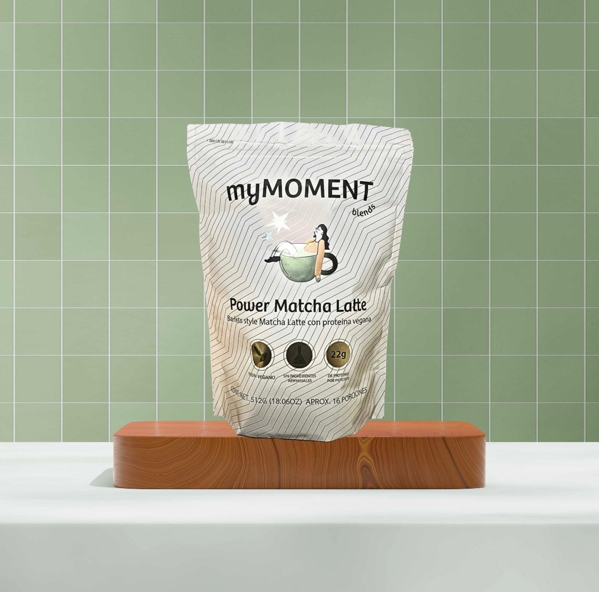 Power Matcha Latte